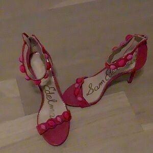 Sam Edelman, pink straps heels